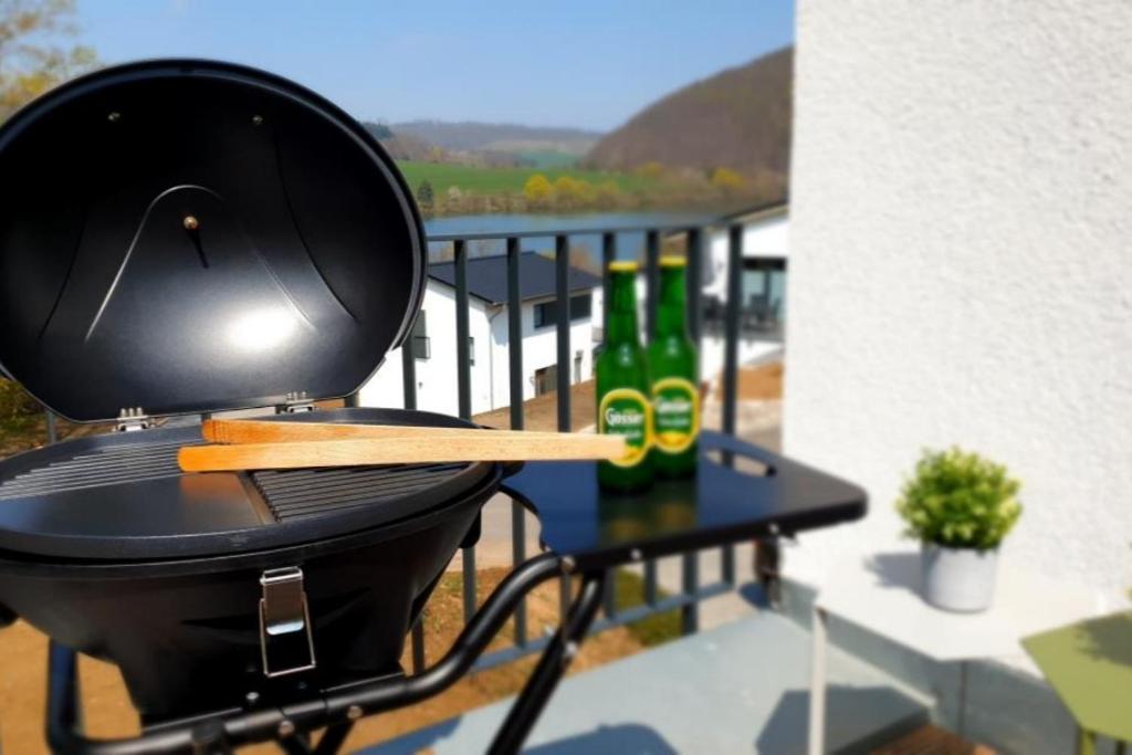 Diemelblick Acht - Ferienhaus Fuer 6 Personen Mit Sauna, Garten Und Dachterrasse Mit Panoramablick Heringhausen Exterior photo