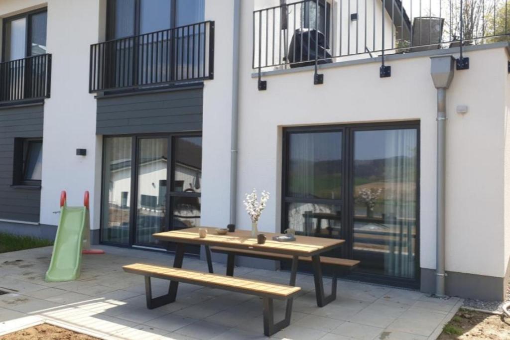Diemelblick Acht - Ferienhaus Fuer 6 Personen Mit Sauna, Garten Und Dachterrasse Mit Panoramablick Heringhausen Exterior photo